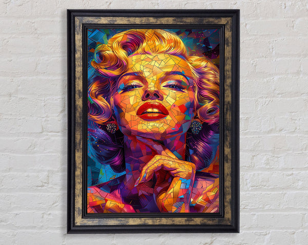 Abstract Mosaic Marilyn Monroe