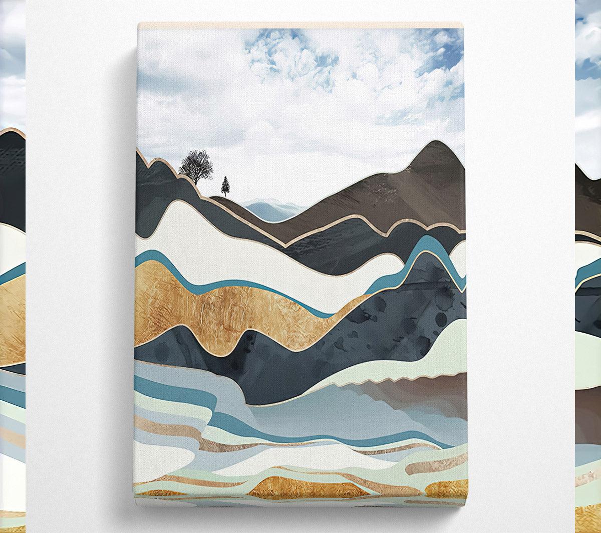 Abstract Mountain 2024 Canvas Prints Wall Art Paintings