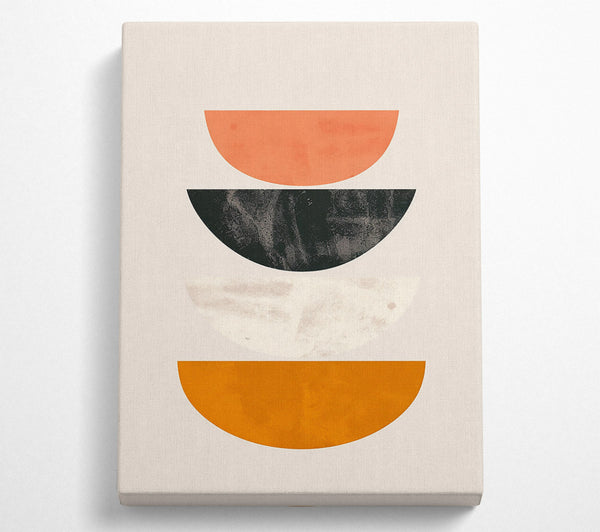 Orange Mid-Century Composition