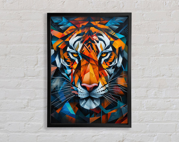 Abstract Tiger Stare