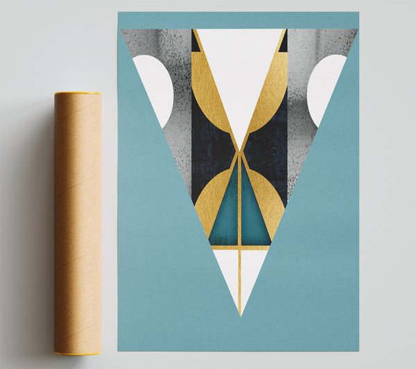 Abstract Triangle And Shapes