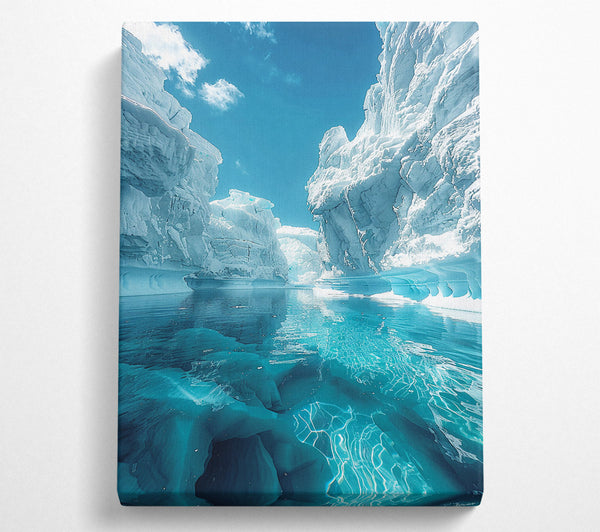 Aqua Ice Canyon