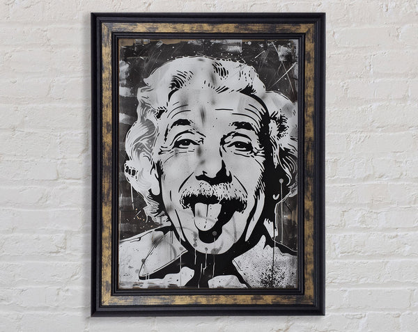 Albert Einstein Graffiti