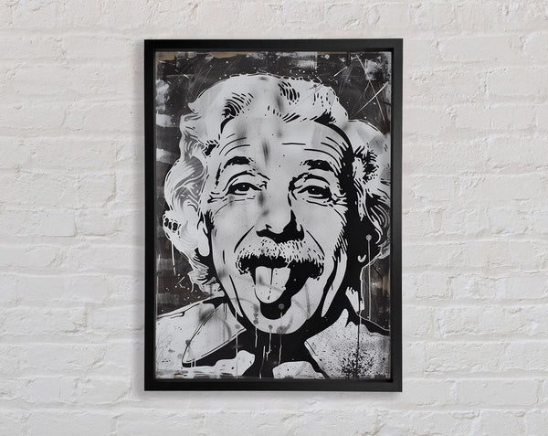 Albert Einstein Graffiti