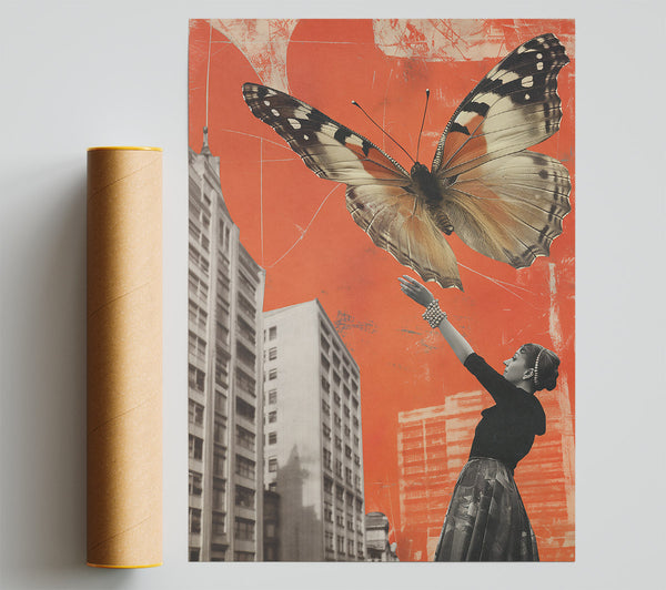 Orange Butterfly Escape