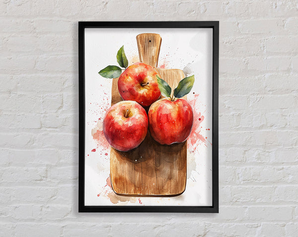 Apples On A Board