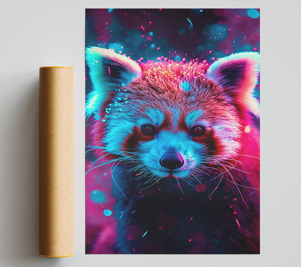 Blue Flame Red Panda