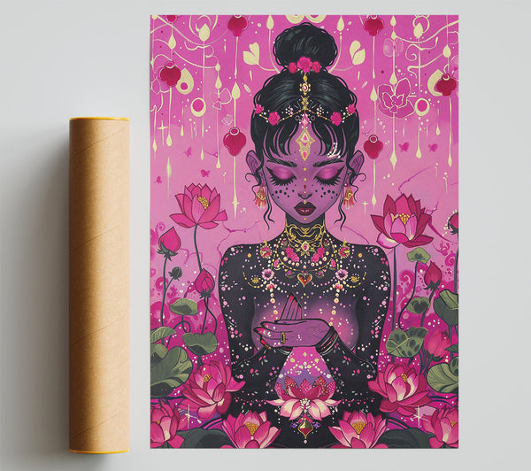 Pink Lotus Goddess