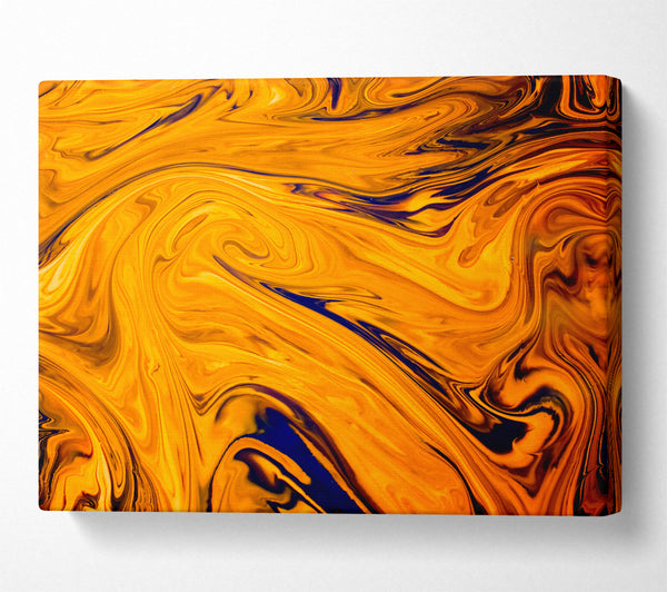 Amber Swirls Of Flow