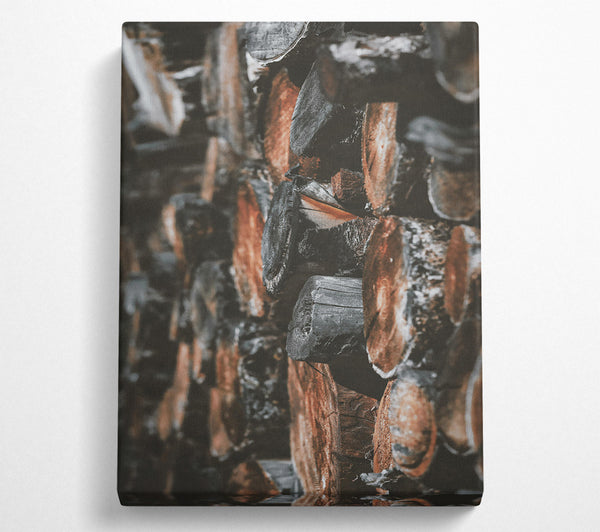 Charred Wood Stack