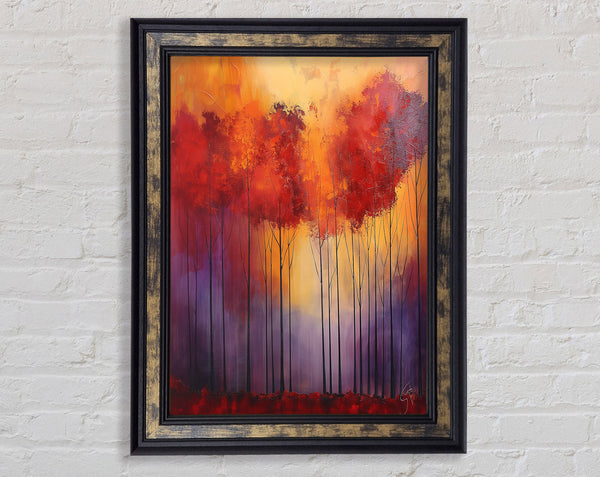 Autumn Trees Art