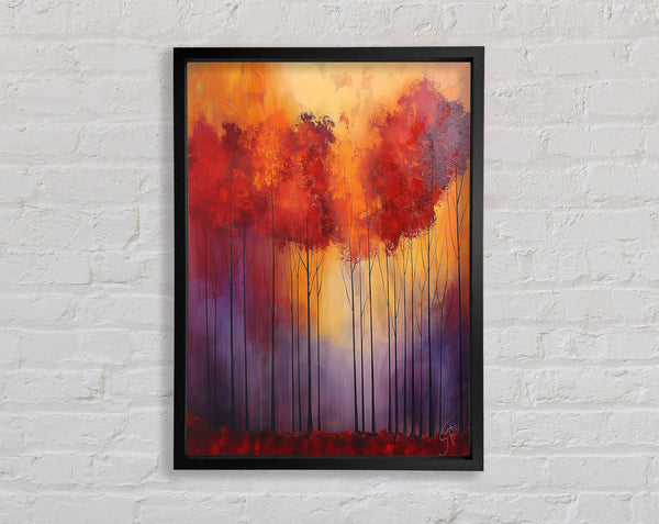 Autumn Trees Art