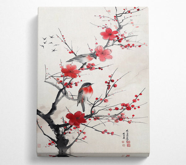 Crimson Branch Songbirds