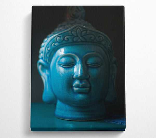 Serene Blue Buddha