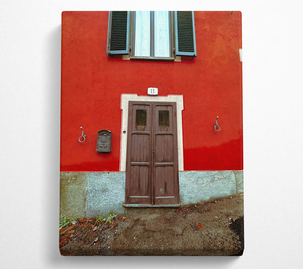 Red Doorway Eleven