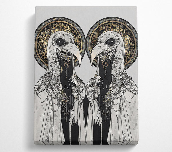 Golden Avian Deities