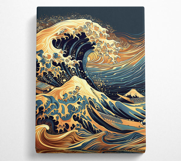 Golden Wave Surge