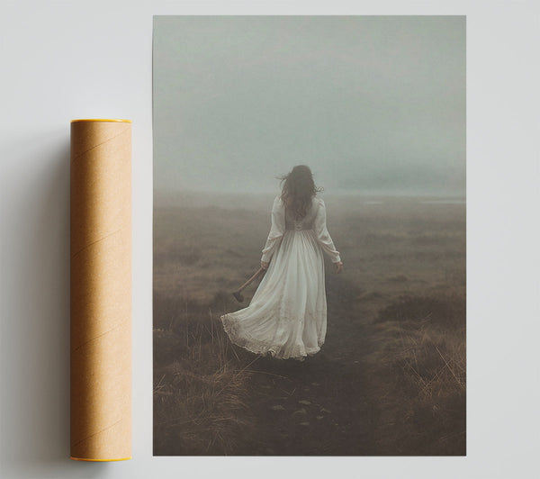 White Dress In Fog