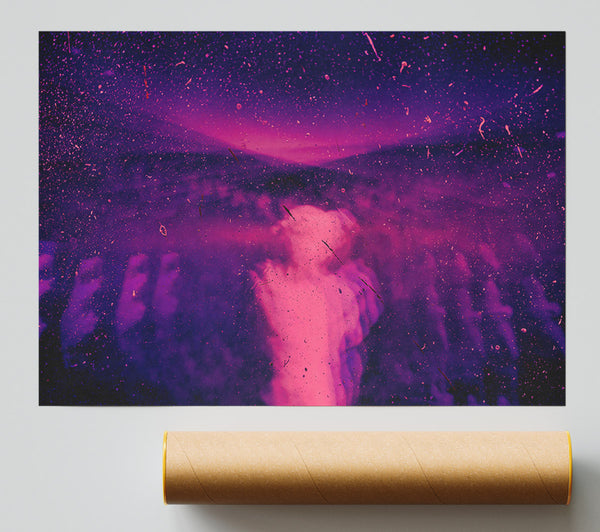 Pink Cosmic Dreamscape