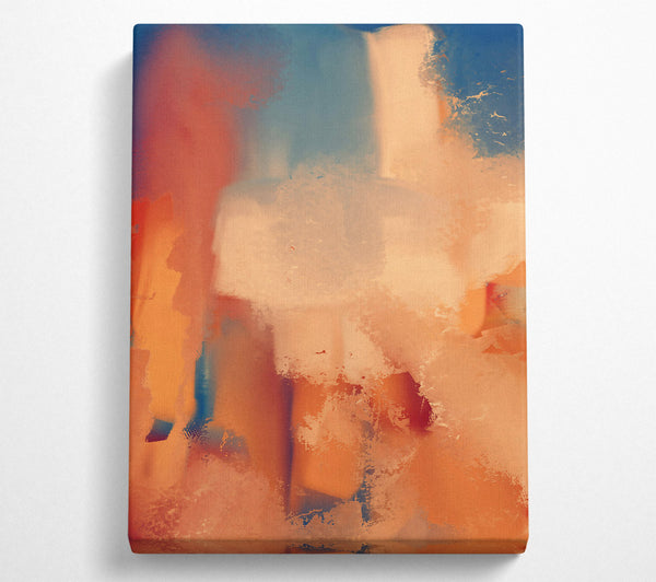 Peach Abstract Hues