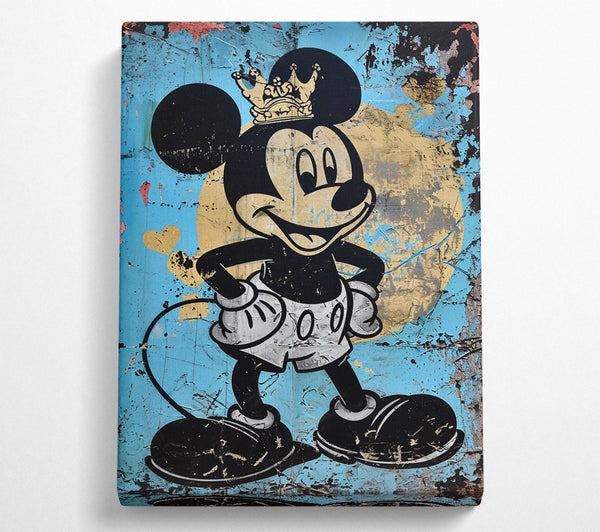 Blue King Mickey