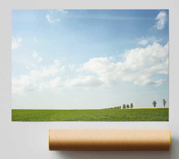 Green Skies And Fields