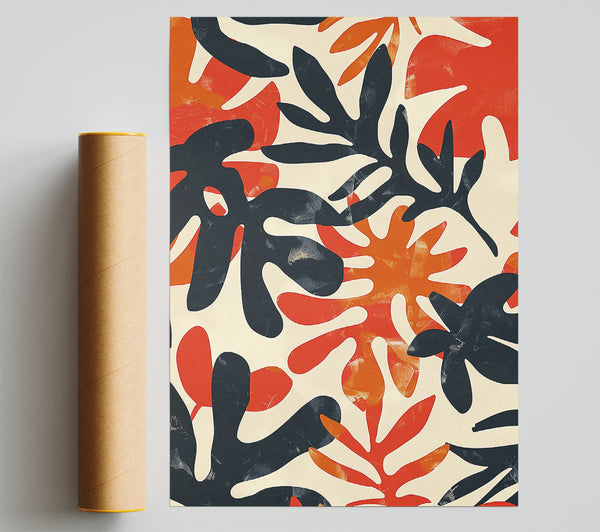 Orange & Black Foliage