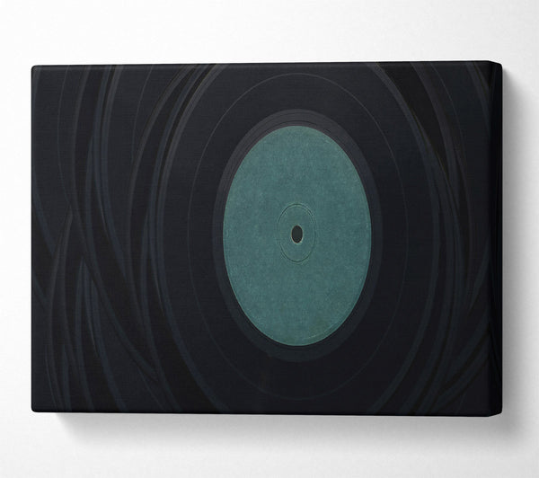 Teal Vinyl Symphony