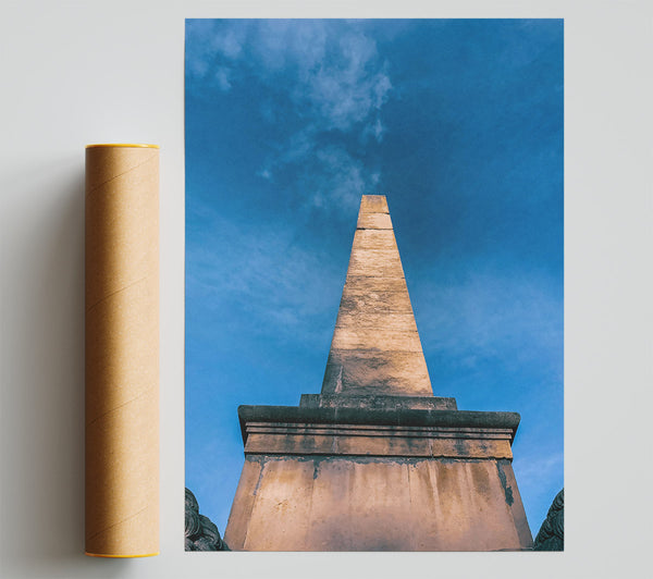 Obelisk Under Blue Sky