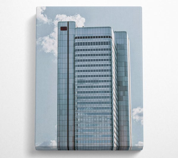 Azure Grid Skyscraper