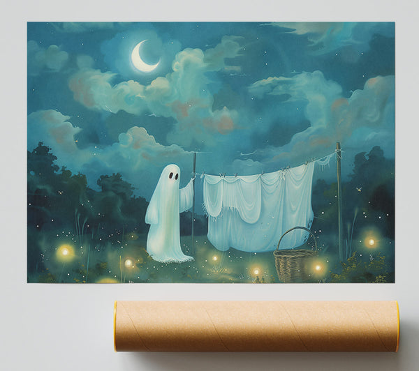 Azure Ghostly Laundry