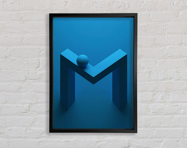 Blue Abstract M