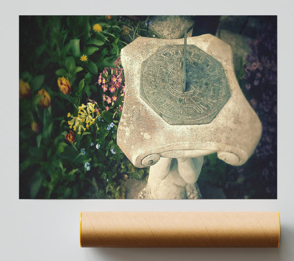 Stone Garden Sundial