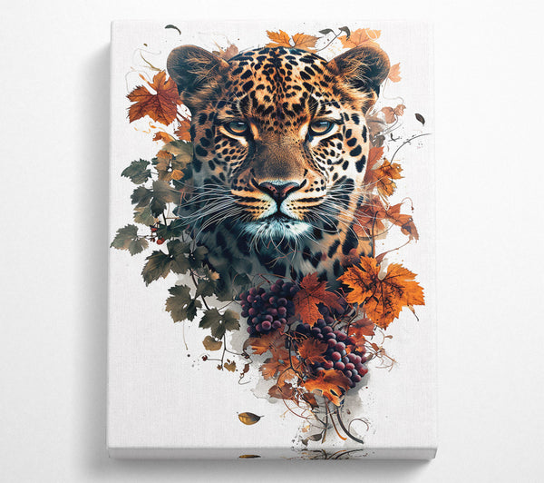 Autumnal Leopard Gaze