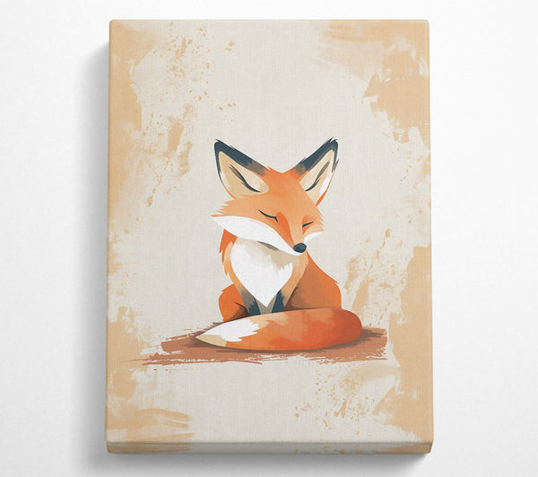 Orange Fox Resting