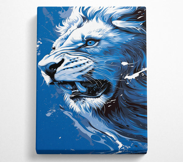 Blue Lion Graffiti