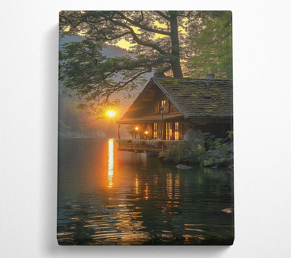 Golden Sunset Cabin