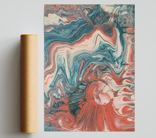 Coral Swirl Dream