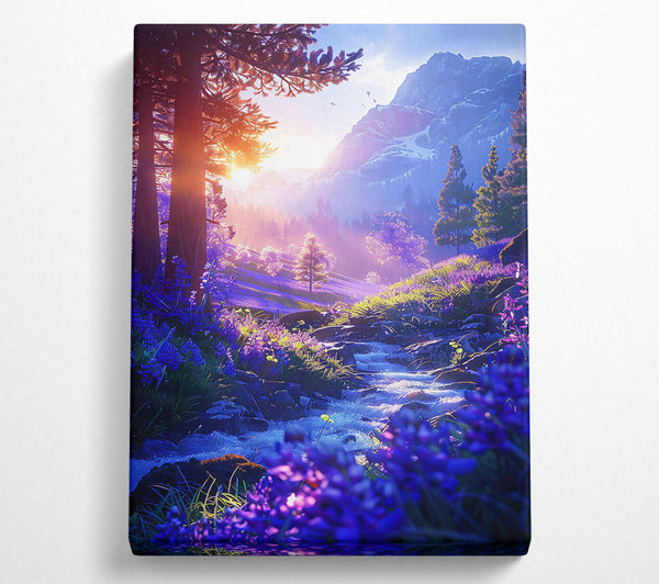 Purple Mountain Stream