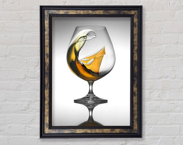 Boat In A Wine Glass