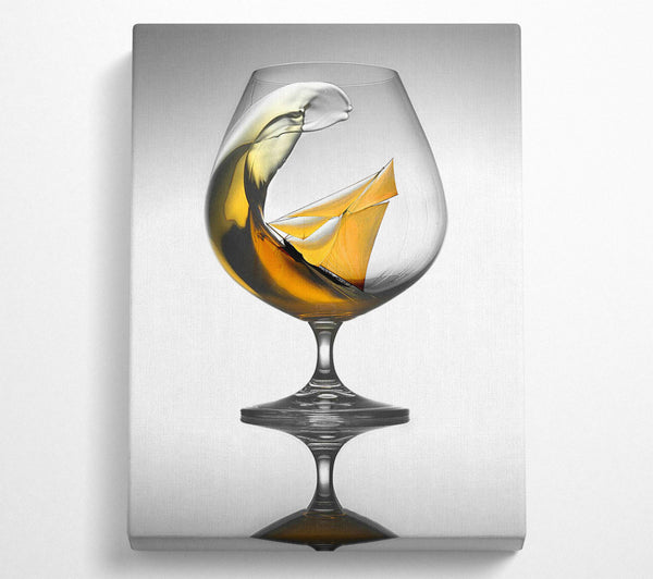 Boat In A Wine Glass