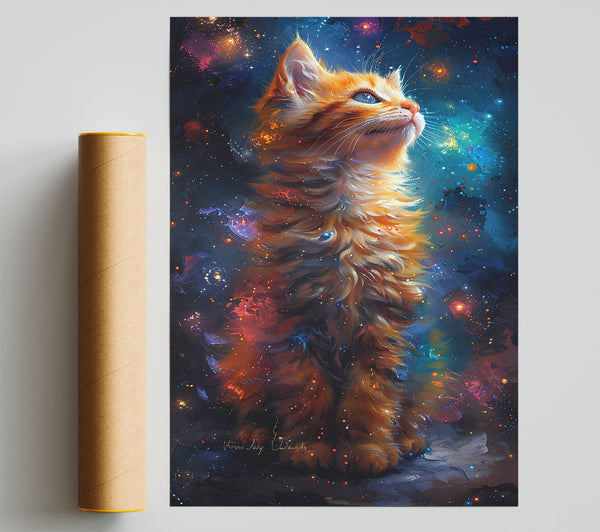 Orange Cosmic Kitty