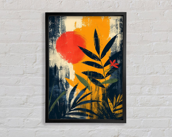 Boho Abstract Botanical Art