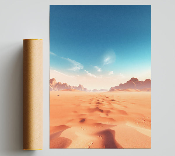 Orange Desert Dreamscape