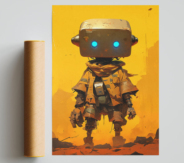 Golden Robot Wanderer