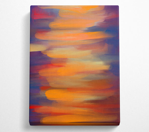 Orange Sunset Layers