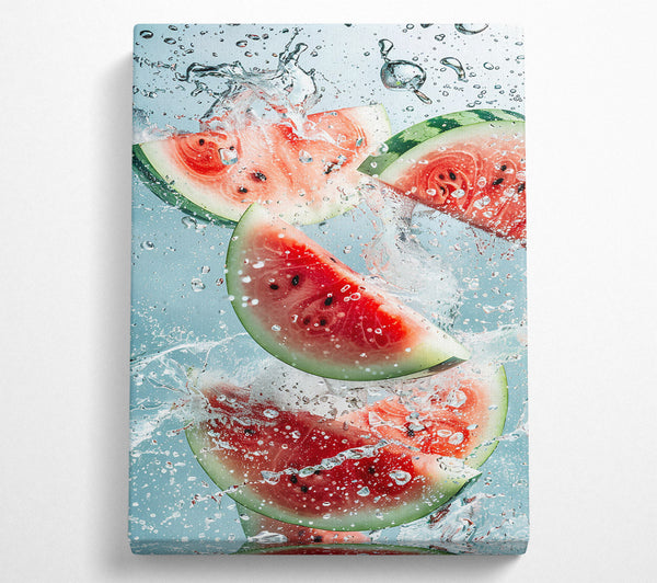 Red Watermelon Splash