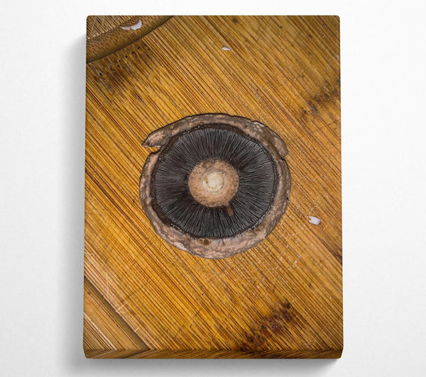 Dark Brown Mushroom