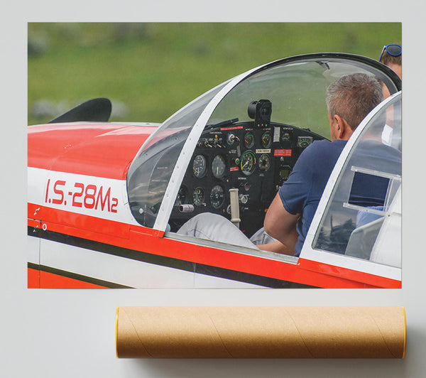 Red Cockpit View