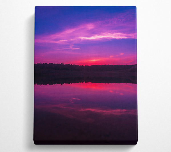 Purple Sky Reflection